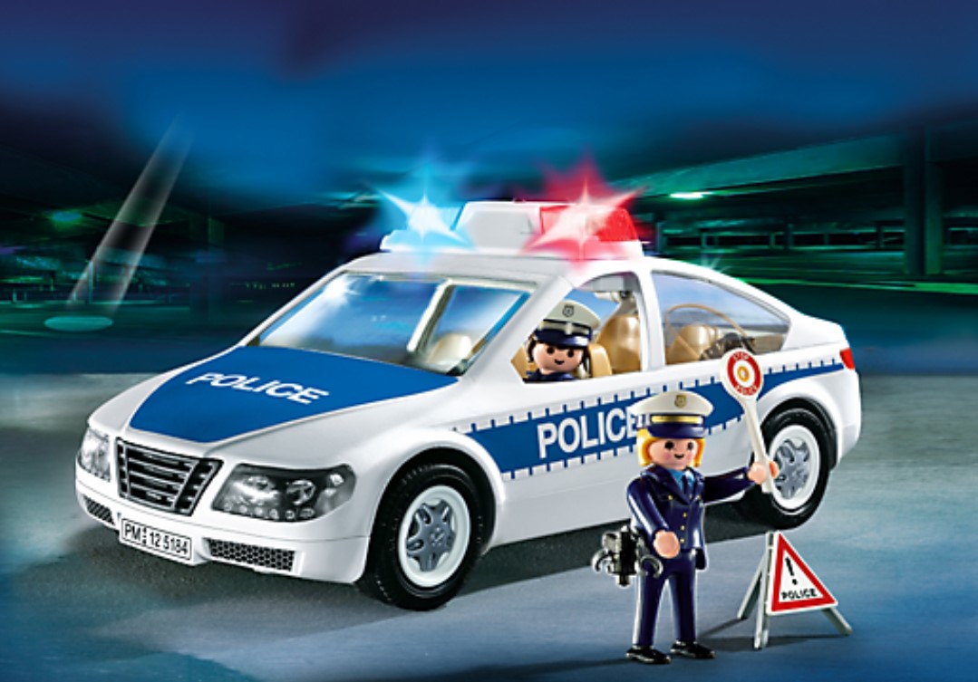 Playmobil 5184 Politiepatrouille Met Zwaailicht