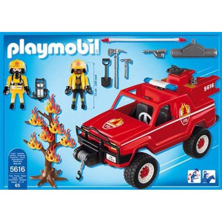 Playmobil 5616 Bos Brandweerwagen Truck