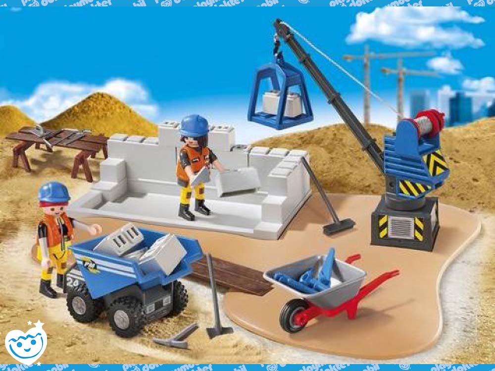 Playmobil 6144 Superset Bouwterrein