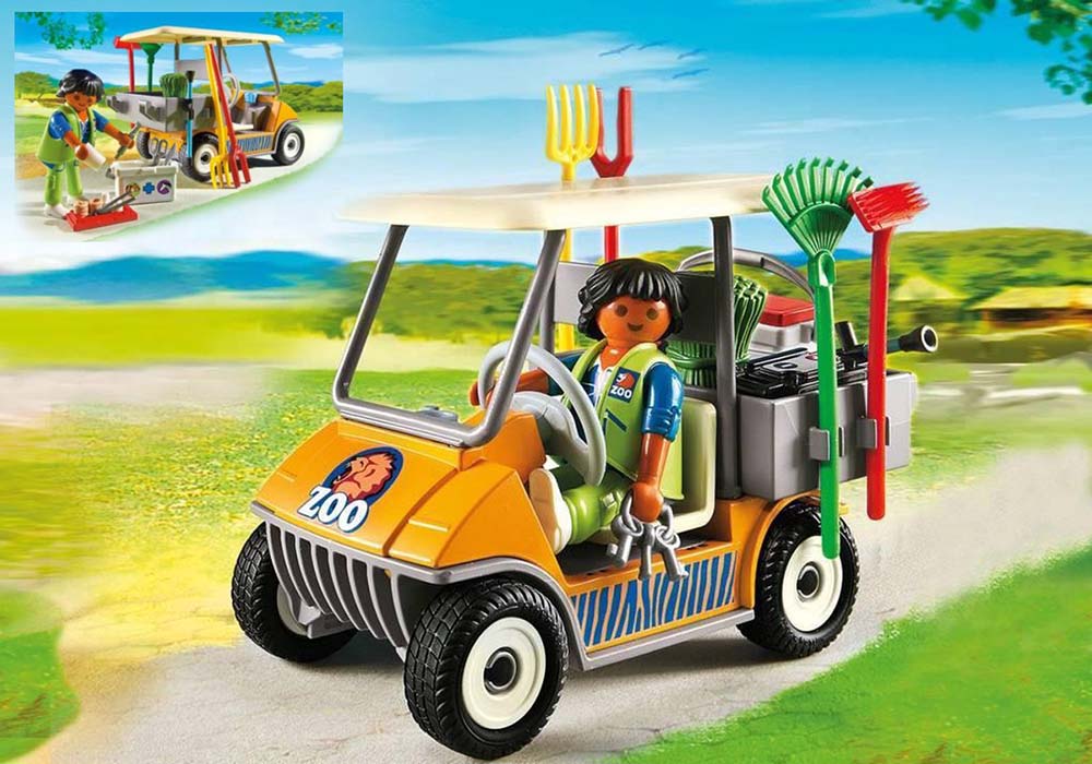 Playmobil 6636 Dierenverzorger Met Materiaal