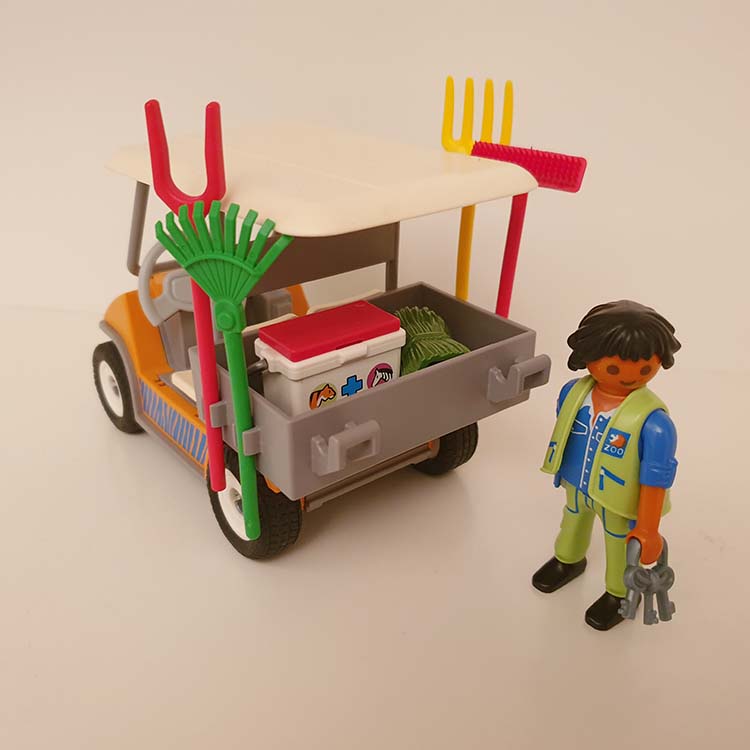 Playmobil 6636 Dierenverzorger Met Materiaal