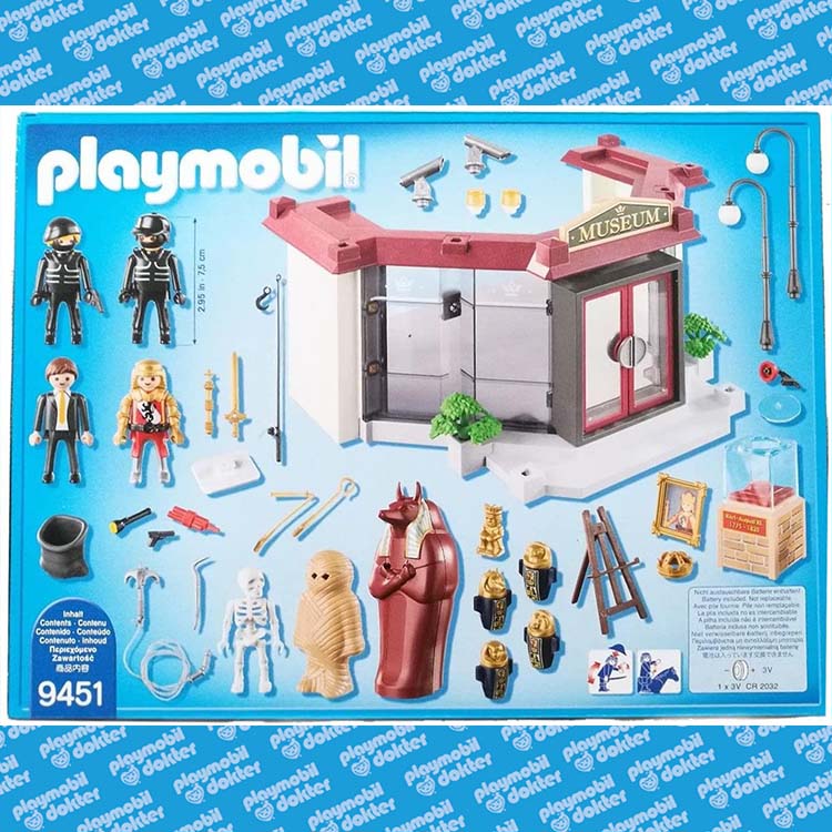 Playmobil 9451 Museumroof