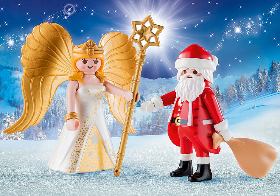 Playmobil 9498 DuoPack Kerstman en kerstengel
