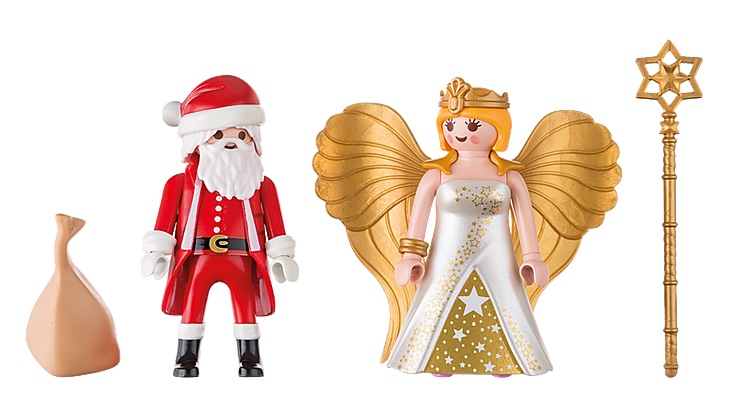 Playmobil 9498 DuoPack Kerstman en kerstengel