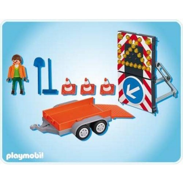 Playmobil 4049 Wegsignalisatie met LED-verlichting