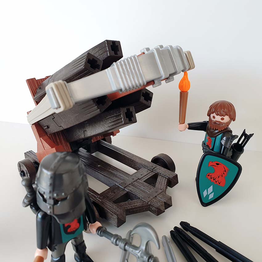 Playmobil 4868 Zesvoudige Ballista met Valkenridders - Afbeelding 3