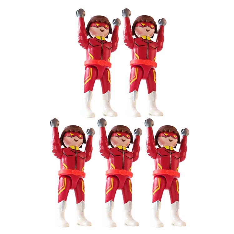 Playmobil Superheld 5x