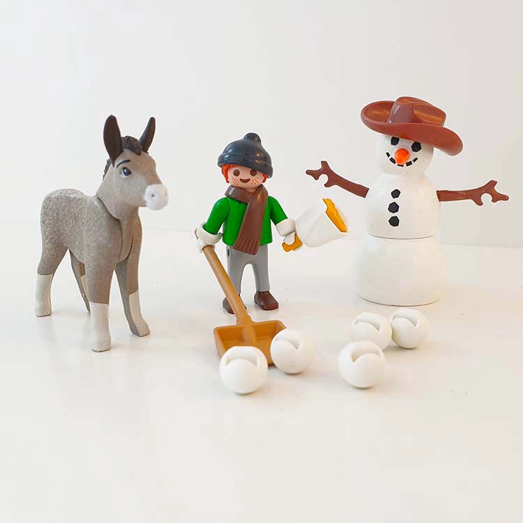 Playmobil 70398 Spirit Winter Sneeuwpret met Snips en Meneer Carrots