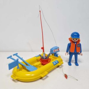 Playmobil 3574 Visser Met Rubberboot