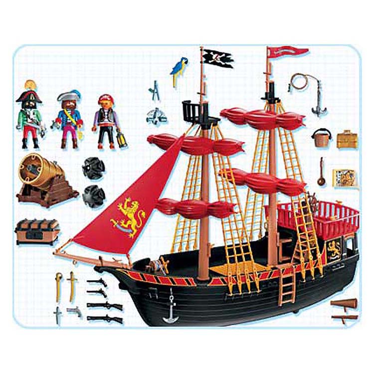 Playmobil 4424 Blackbeards Piratenschip