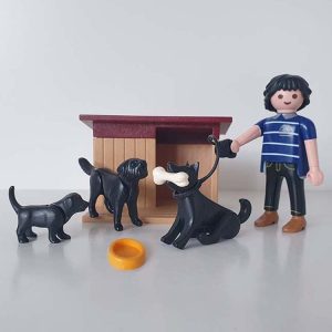 Playmobil Hond met puppies