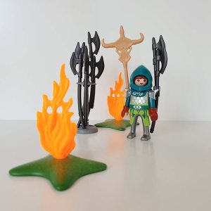 Playmobil Keltische voorman aan kampvuur