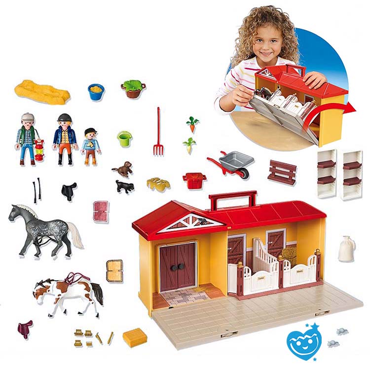 Playmobil 5348 Mijn meeneem paardenstal