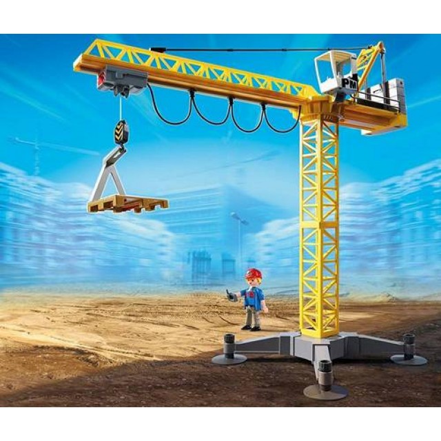 Playmobil 5466 Grote hijskraan IR-afstandsbediening