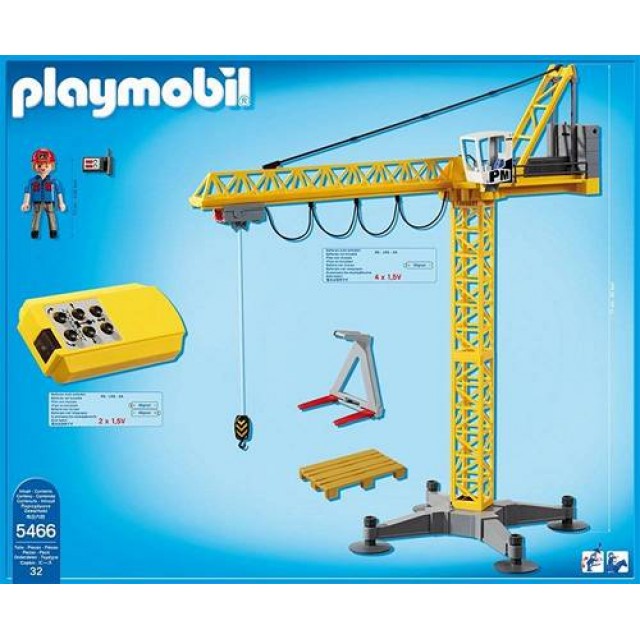 Playmobil 5466 Grote hijskraan IR-afstandsbediening