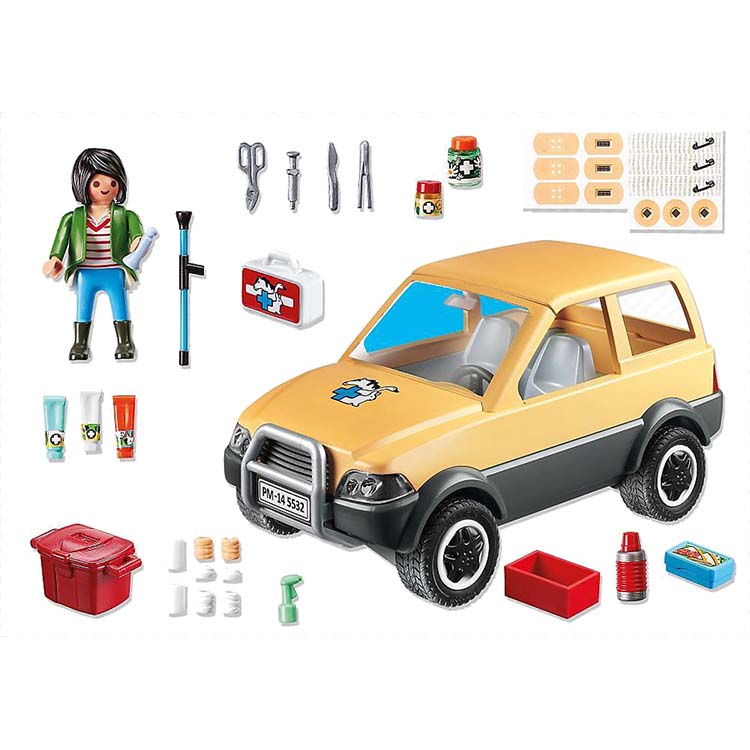 Playmobil 5532 Dierenarts Met Jeep