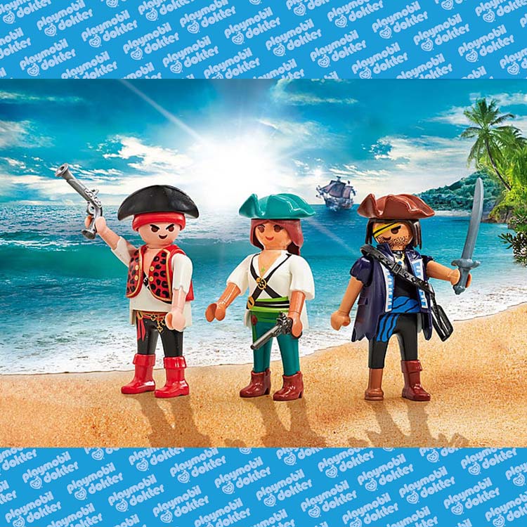 Playmobil 9884 Drie Piraten