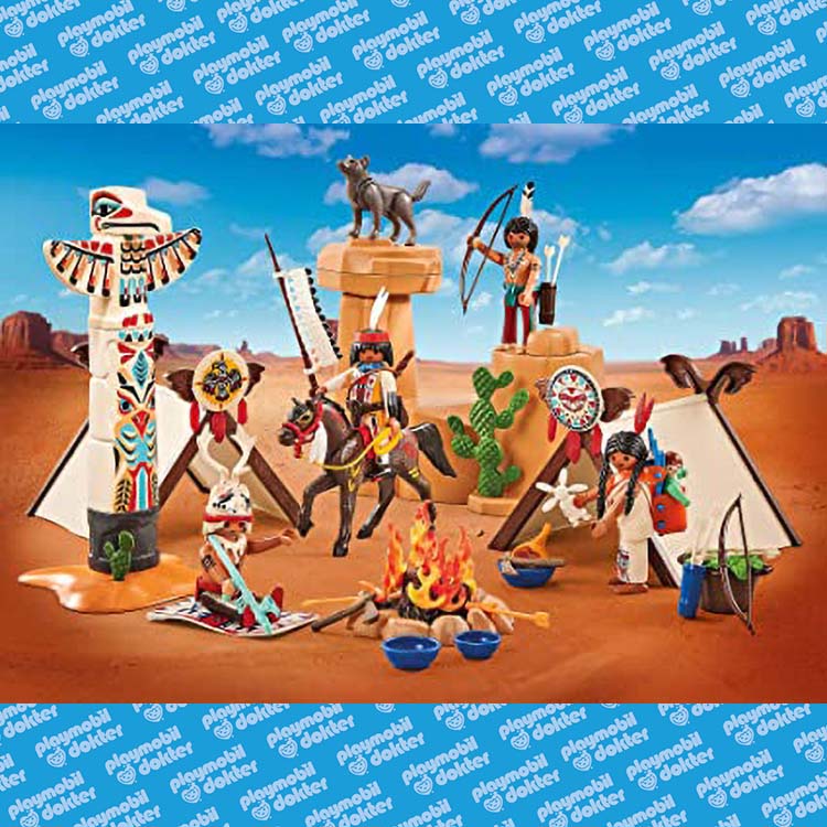 Playmobil 9899 Indianenkamp