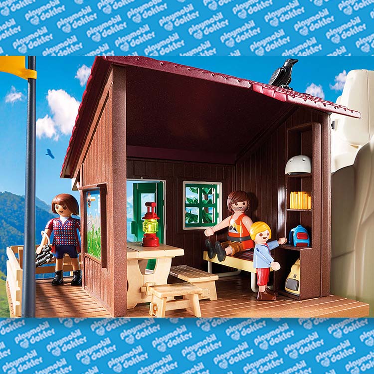 Playmobil 9126 Bergbeklimmers met berghut