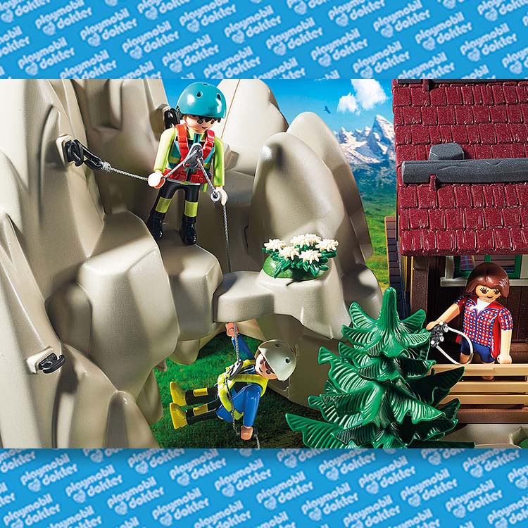 Playmobil 9126 Bergbeklimmers met berghut