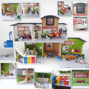 Playmobil 9453 Grote School Compleet ingericht