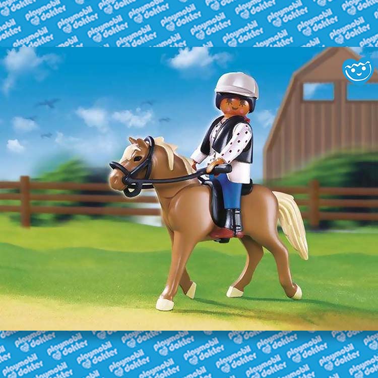 Playmobil 5109 Haflinger Met Paardenbox