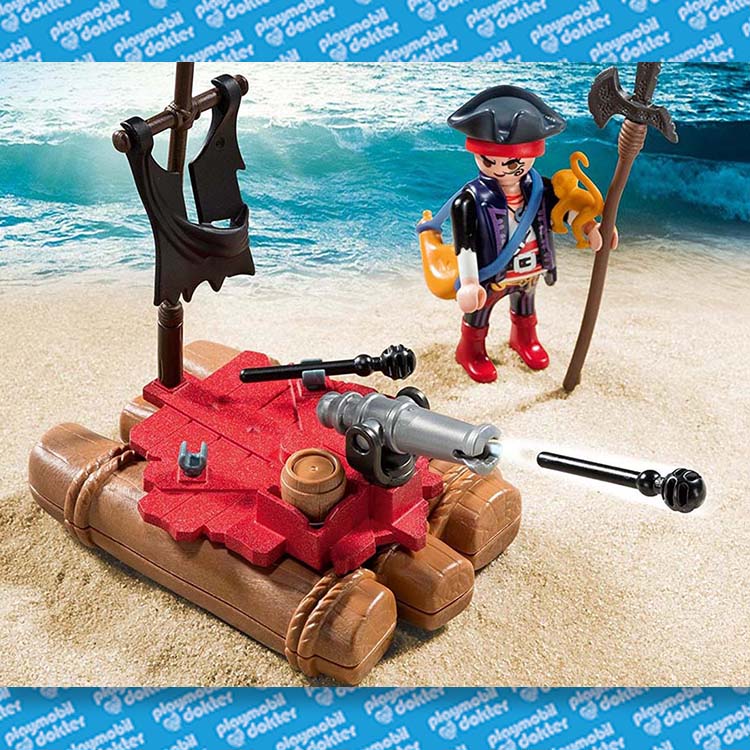 Playmobil 5655 Piraat Op Schip Met Kanon