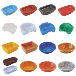 Playmobil ovenschaal manden deken wasteil honden poezen mand mand wieg