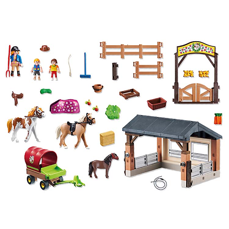 Playmobil 5624 Paardenstal met weide