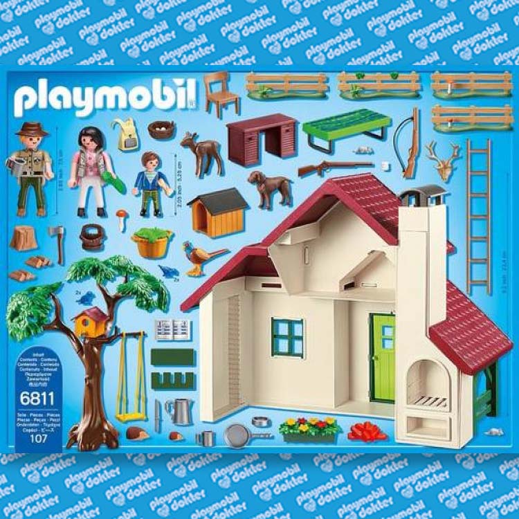 Playmobil 6811 Boswachtershuis – Incl Doos