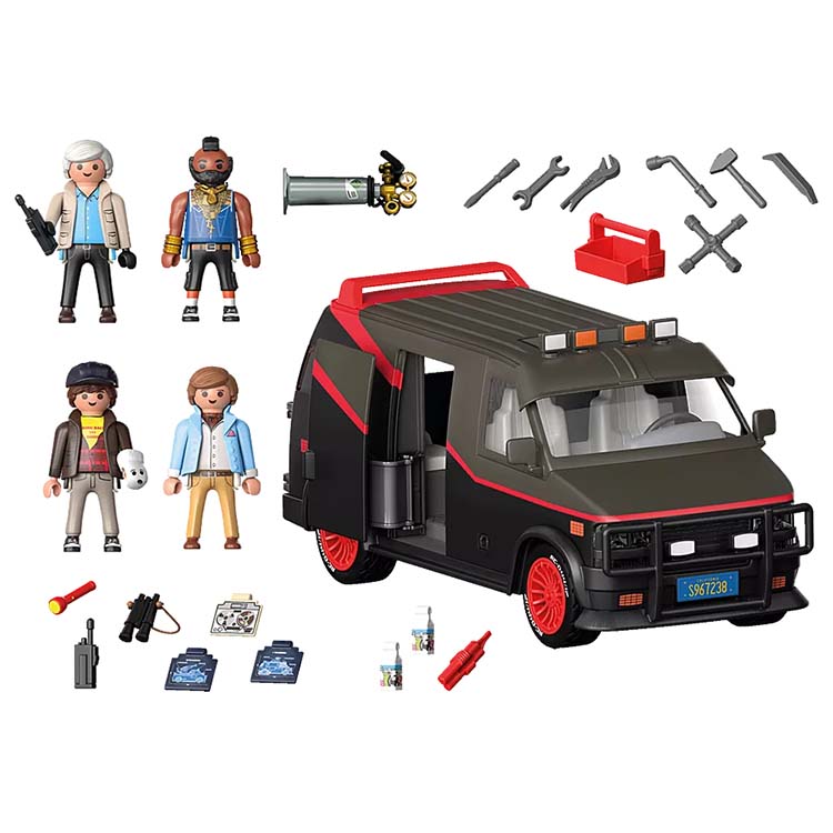 Playmobil 70750 The A-Team Bus – Incl. Doos SpiksplinterNieuw