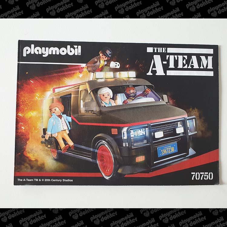 Playmobil 70750 The A-Team Bus – Incl. Doos SpiksplinterNieuw