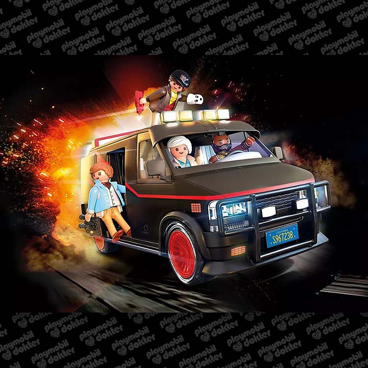 Playmobil 70750 The A-Team Bus – Incl. Doos SpiksplinterNieuw