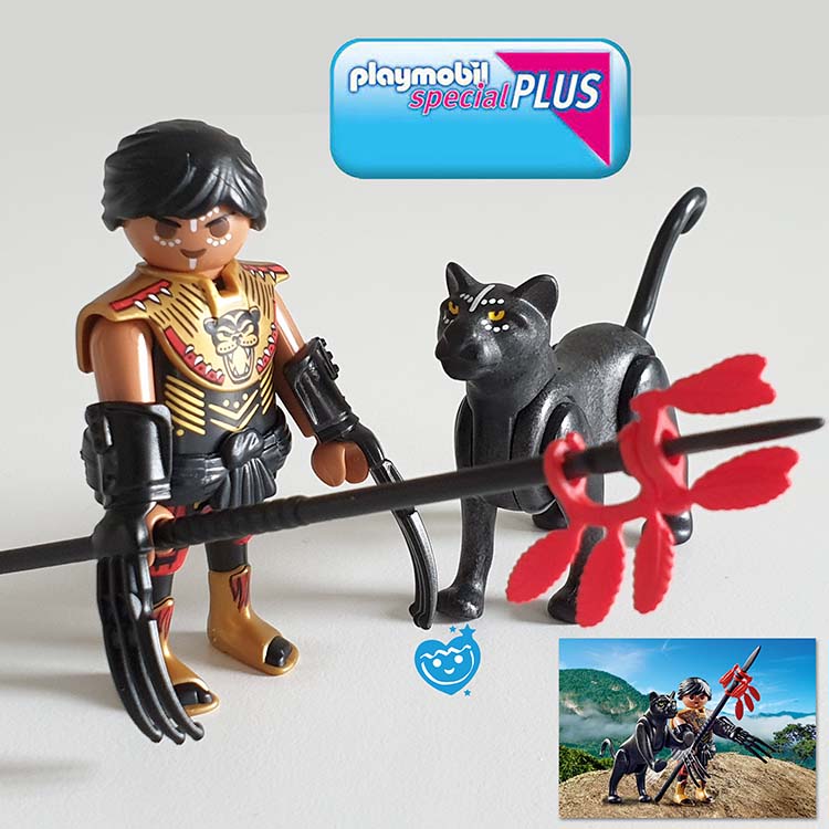 Playmobil 70878 Krijger met panter
