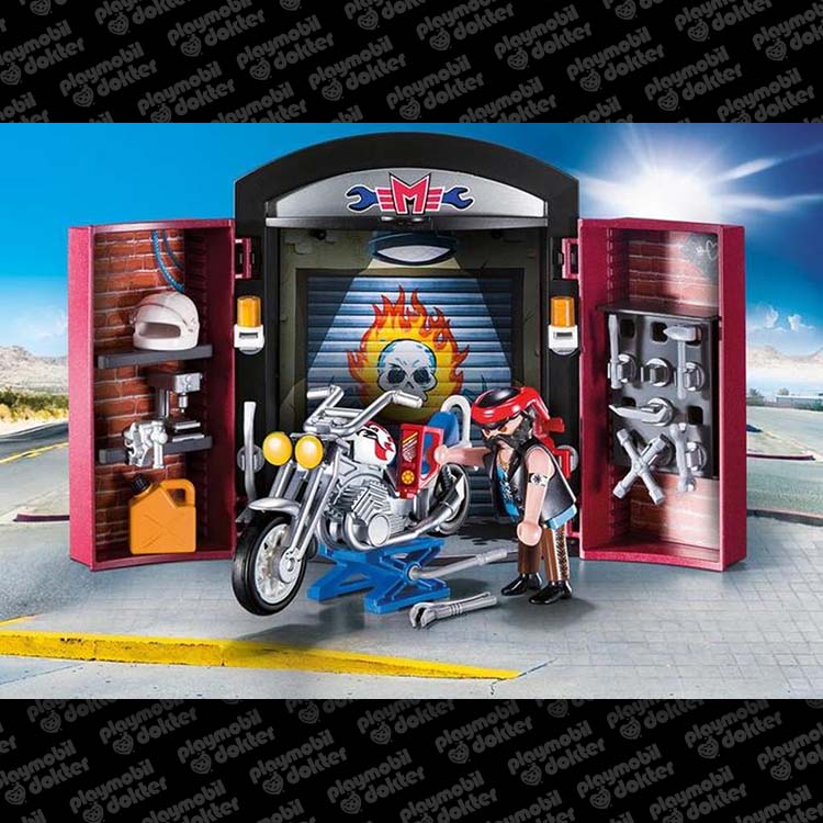 Playmobil 9108 Speelbox Werkplaats Motor