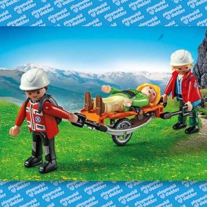 Playmobil 5430 Reddingsteam met brancard set
