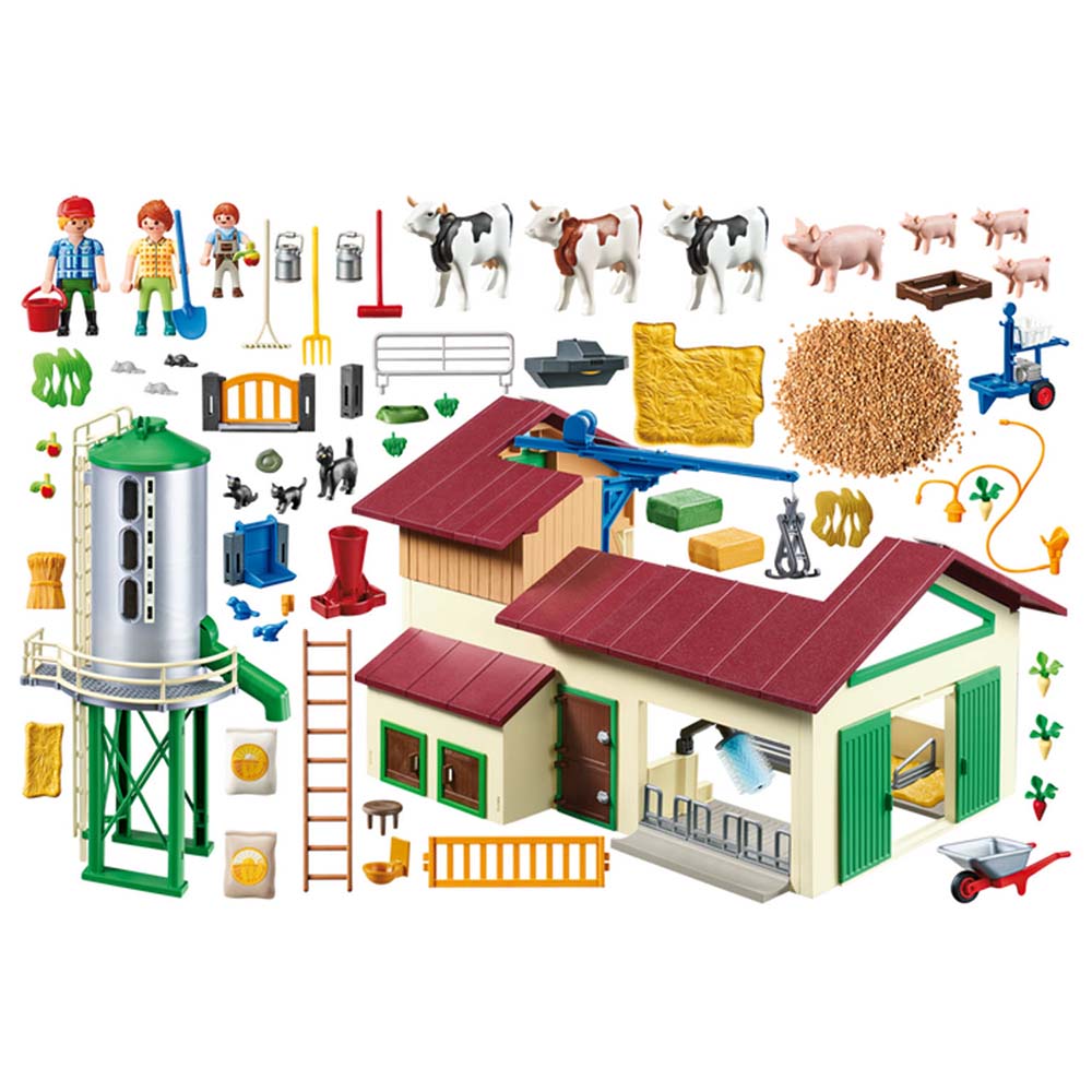 Playmobil 70132 Boerderij met silo en dieren