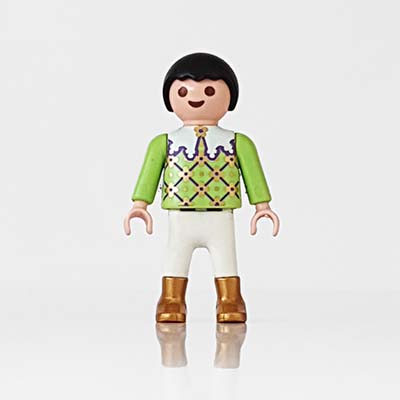 Playmobil Jongens Robots, Broek lang Wit
