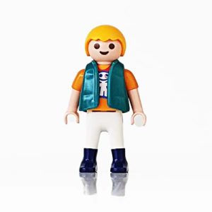 Playmobil Jongens Robots, Broek lang Wit