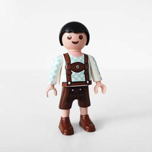 Playmobil Jongens, Korte Broek, Bruin, Wit, Geel – 12 Sterke Daan