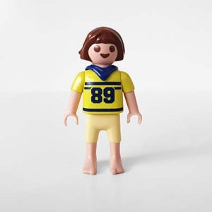 Playmobil Jongens, Korte Broek, Bruin, Wit, Geel – 12 Sterke Daan