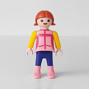 Playmobil Kind Meisje Broek lang Blauw – Stoere Pippa