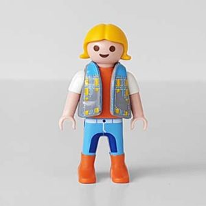 Playmobil Kind Meisje Broek lang Blauw – Stoere Beau