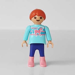 Playmobil Kind Meisje Broek lang Blauw – Vrolijke Amélie