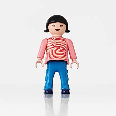 Playmobil Meisjes Broek lang Blauw – 11 Lieve Manon