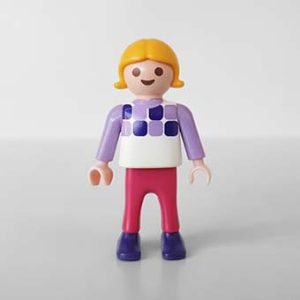 Playmobil Kind Meisje Broek lang Rood Paars – Lieve Hanna