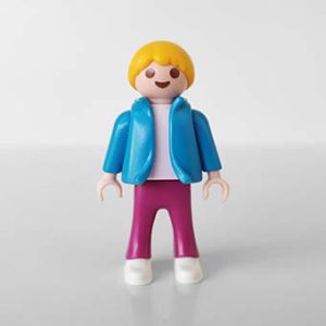 Playmobil Kind Meisje Broek lang Rood Paars – Moedige Mia