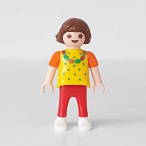 Playmobil Kind Meisje Broek lang Rood Paars – Creatieve Anna