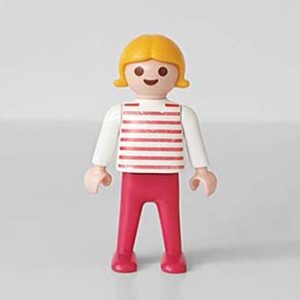 Playmobil Kind Meisje Broek lang Rood Paars – Avontuurlijke Lara