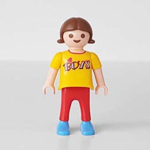 Playmobil Kind Meisje Broek lang Rood Paars – Zorgzame Klara